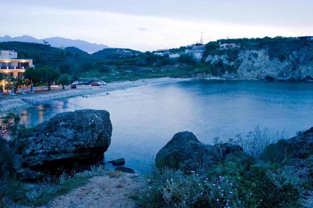 Vila Sia'S Sea House Almirida Exteriér fotografie